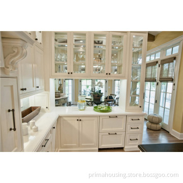 Modern Solid Wooden Kitchen Cabinet Sets
